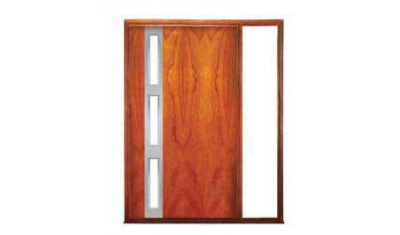 zeta pivot: single door + fixed glass on right