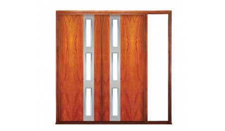 zeta: double door + fixed glass on right