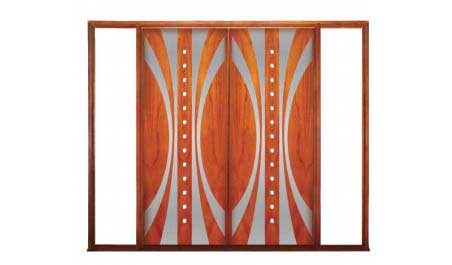 zulu: double door +  two fixed glass