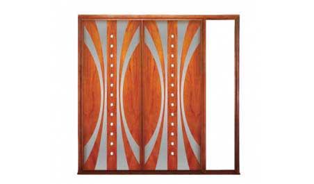 zulu: double door + fixed glass on right